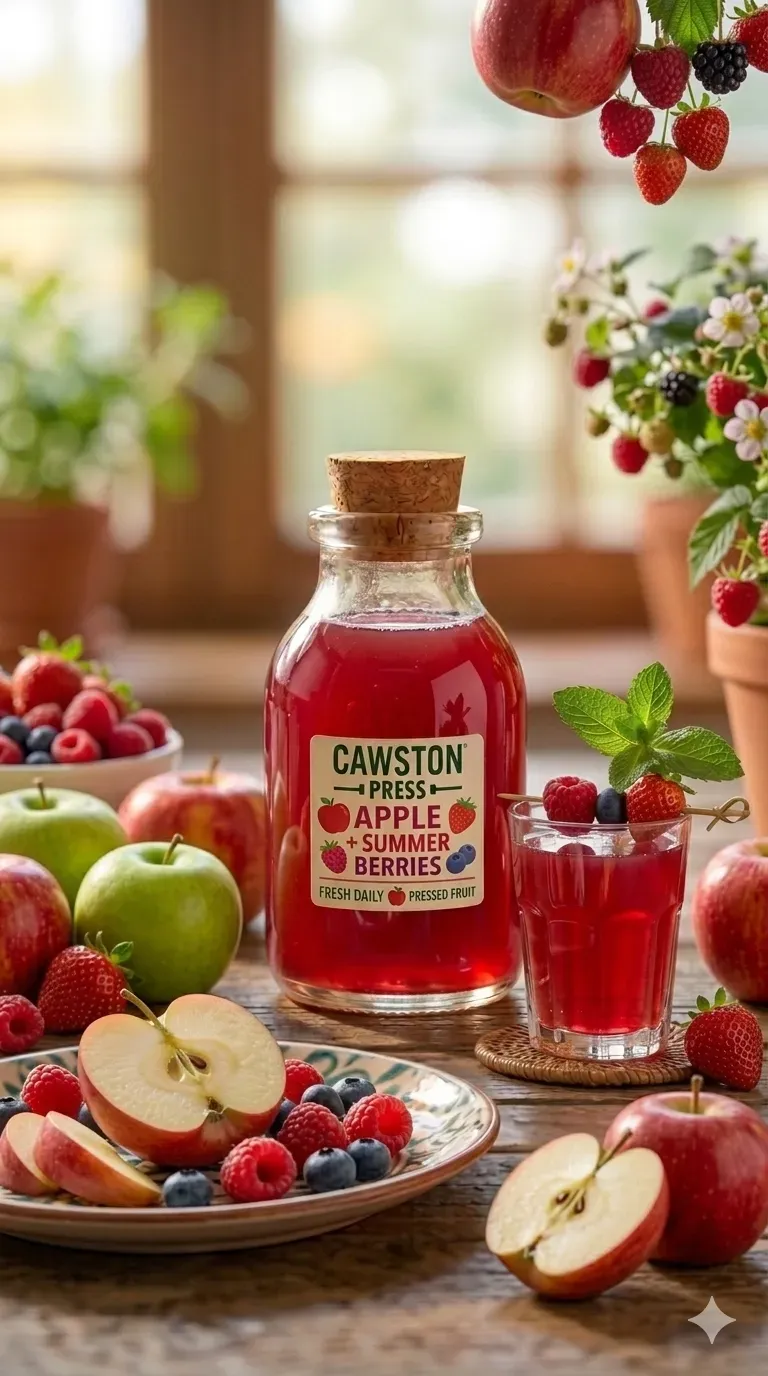 Cawston Press Apple + Summer Berries Juice Drink