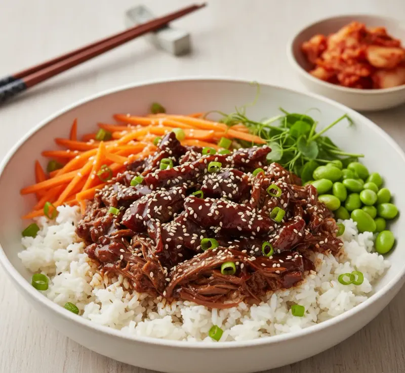 Beef Brisket Teriyaki Donburi
