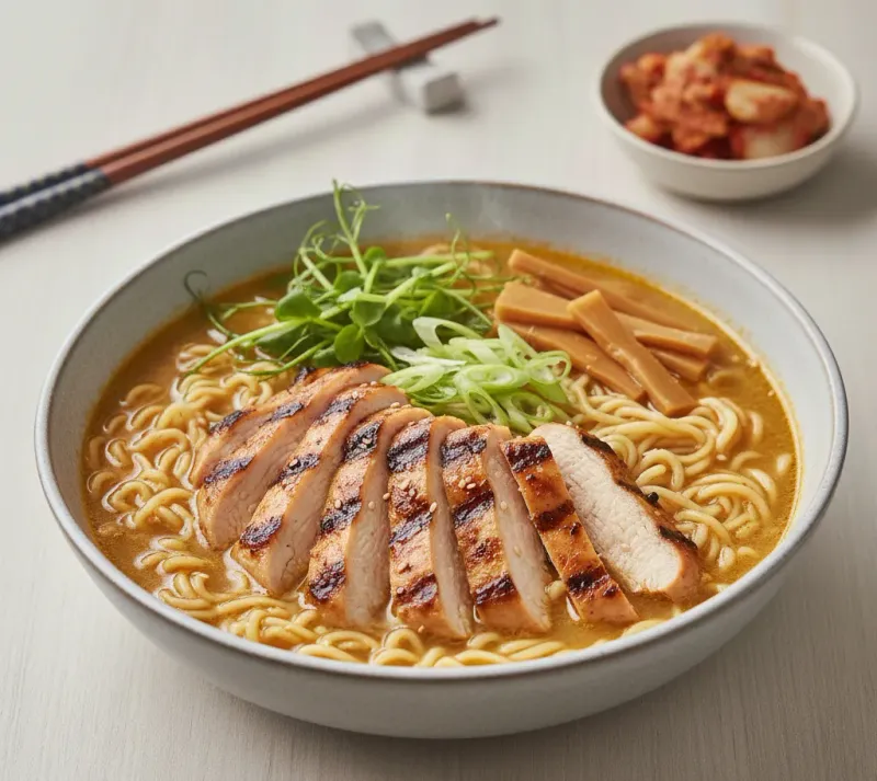 The real Wagamama Grilled Chicken Ramen this recipe is inspired by