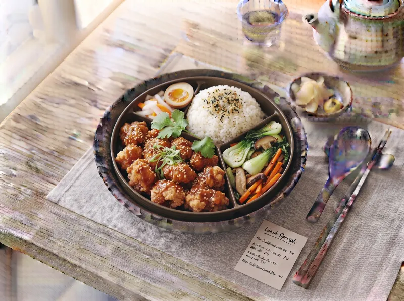 Miso Cauliflower Lunch Box
