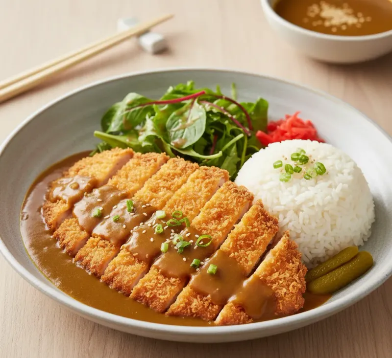 The real Wagamama Yasai Katsu Curry this recipe is inspired by