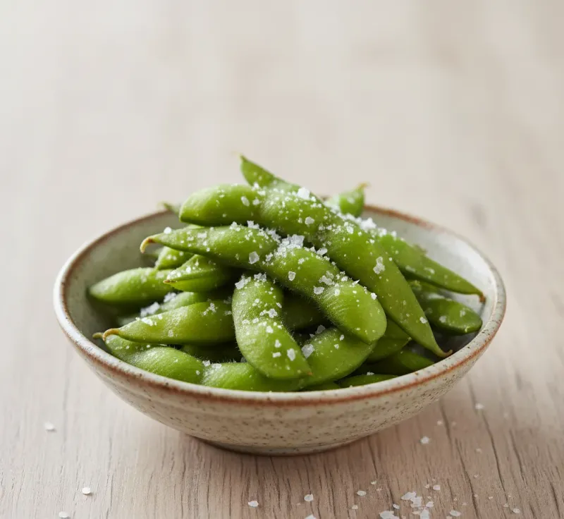 Edamame With Salt