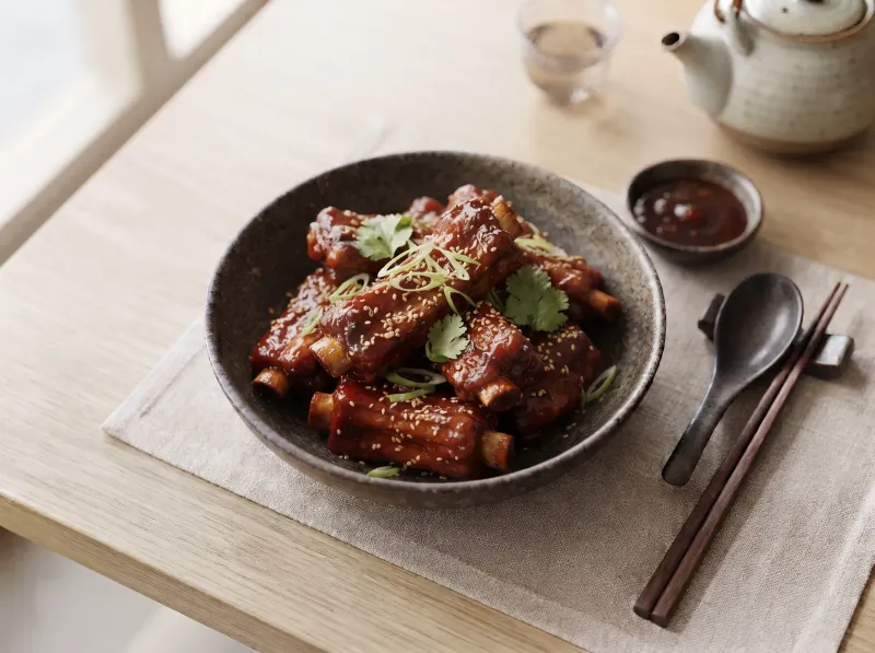 Gochujang Tamarind Pork Ribs