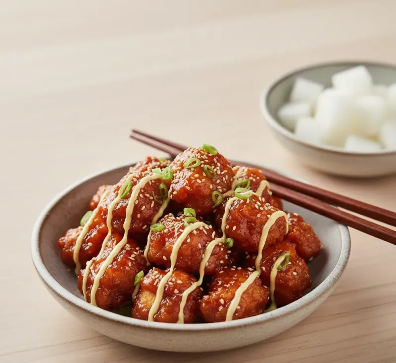 Hot Honey Fried Chicken | Teriyaki