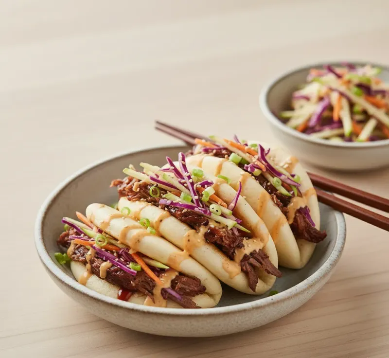 Korean Barbecue Brisket Bao