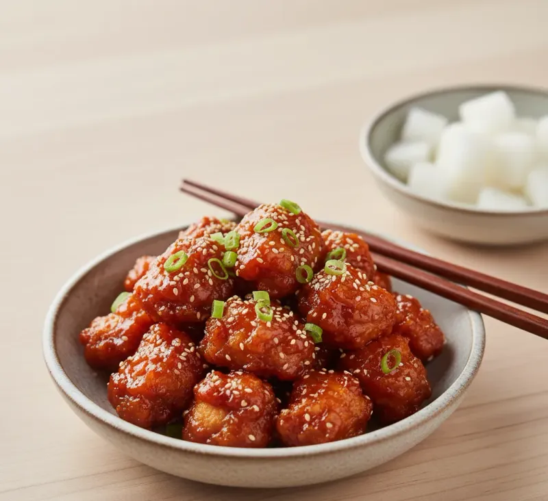 Korean Fried Chicken Bao