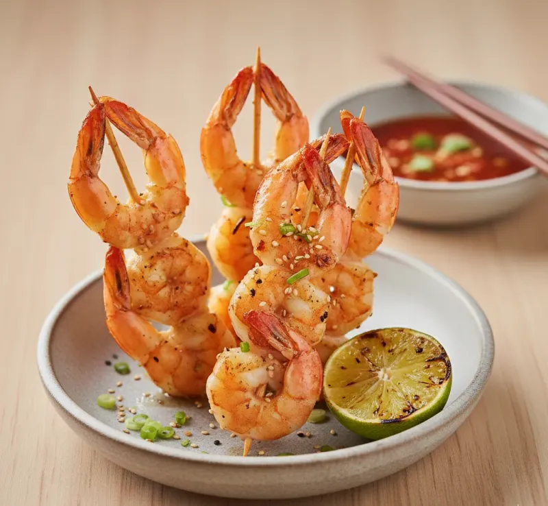 Lollipop Prawn Kushiyaki